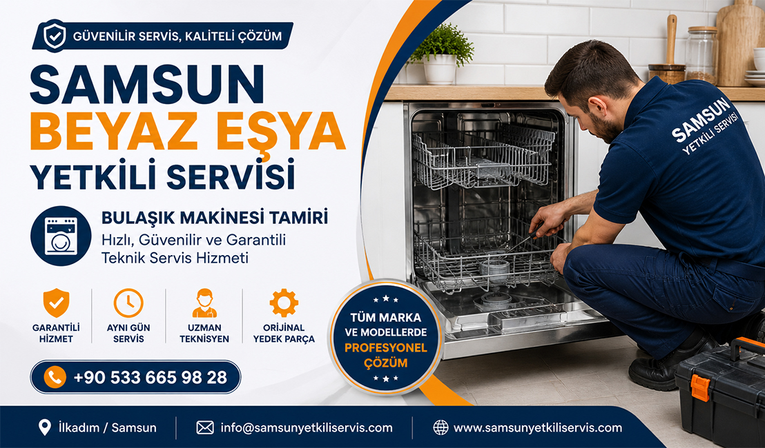 Samsun Beyaz Eşya Servisi Çamaşır Makinesi Tamiri